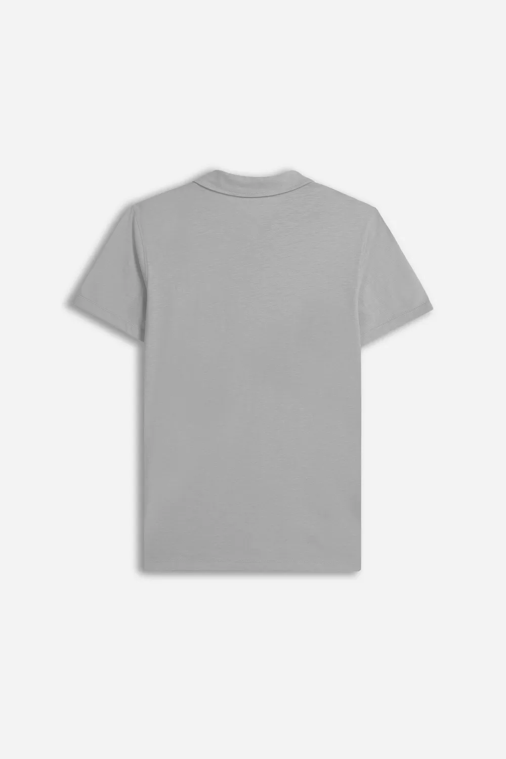 Sonny Bono Polo Slub Collo Derby Grigio Scuro Cotone