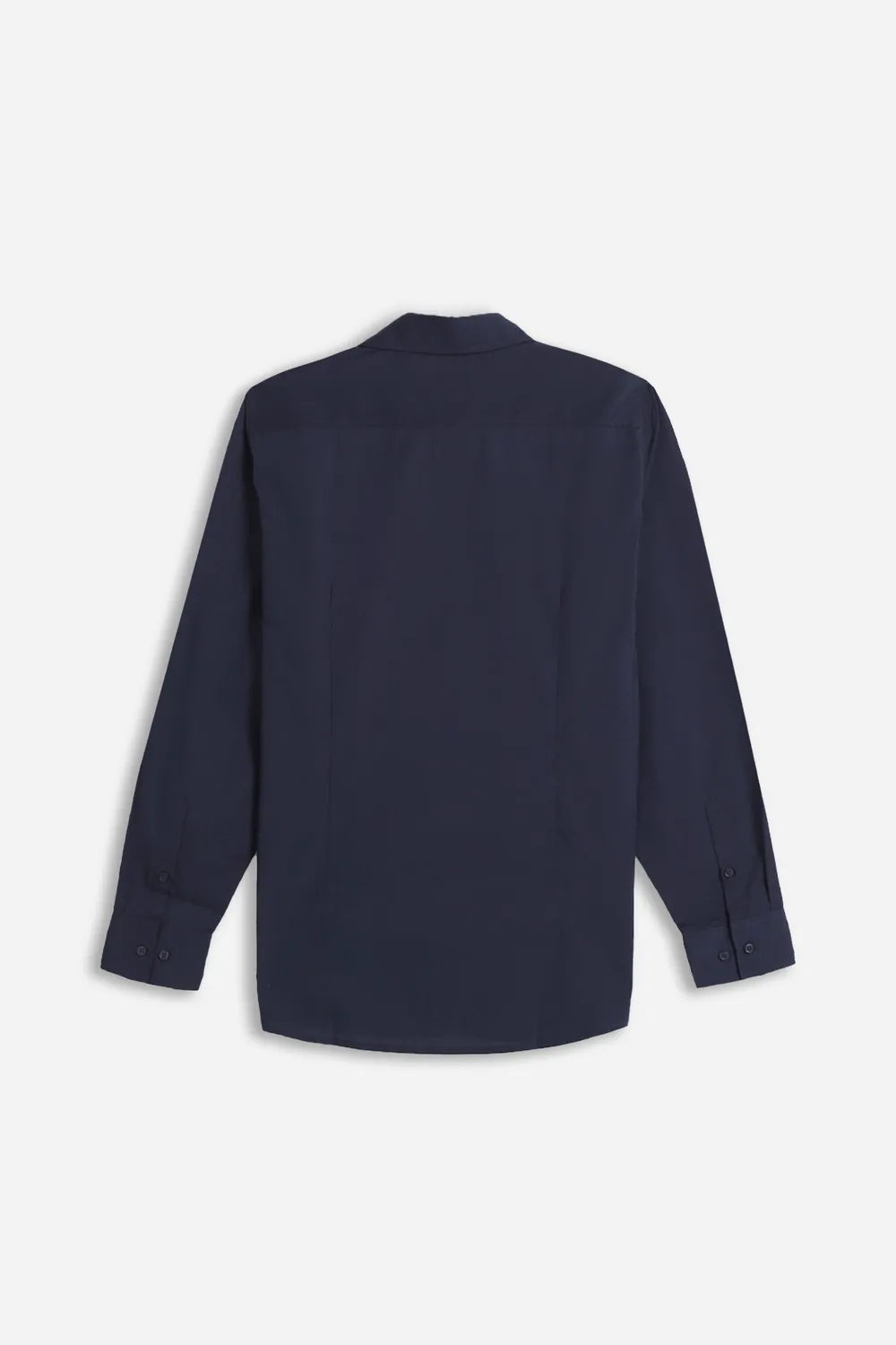 Sonny Bono Basic Stretch Camicia Blu Cotone Elasticizzato