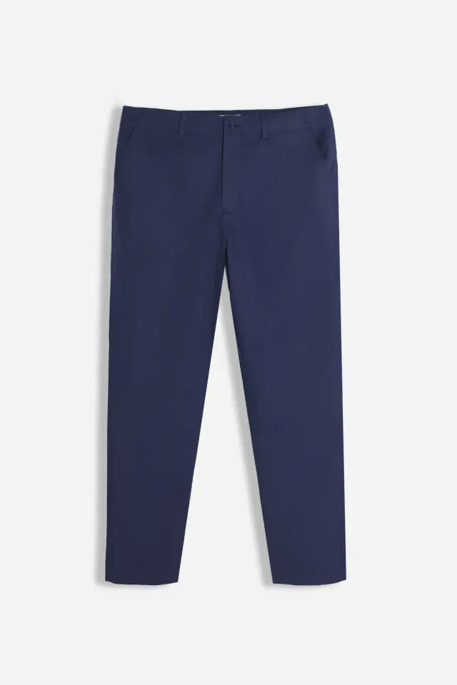 Sonny Bono Pantalone Chino Basic Denim Cotone