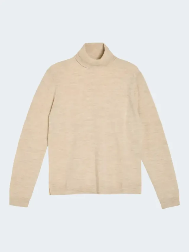 Sand Fellini Trish dolcevita merino off white