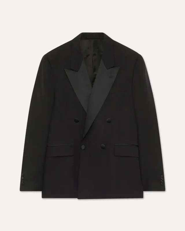 Lardini Soirée abito smoking nero doppiopetto