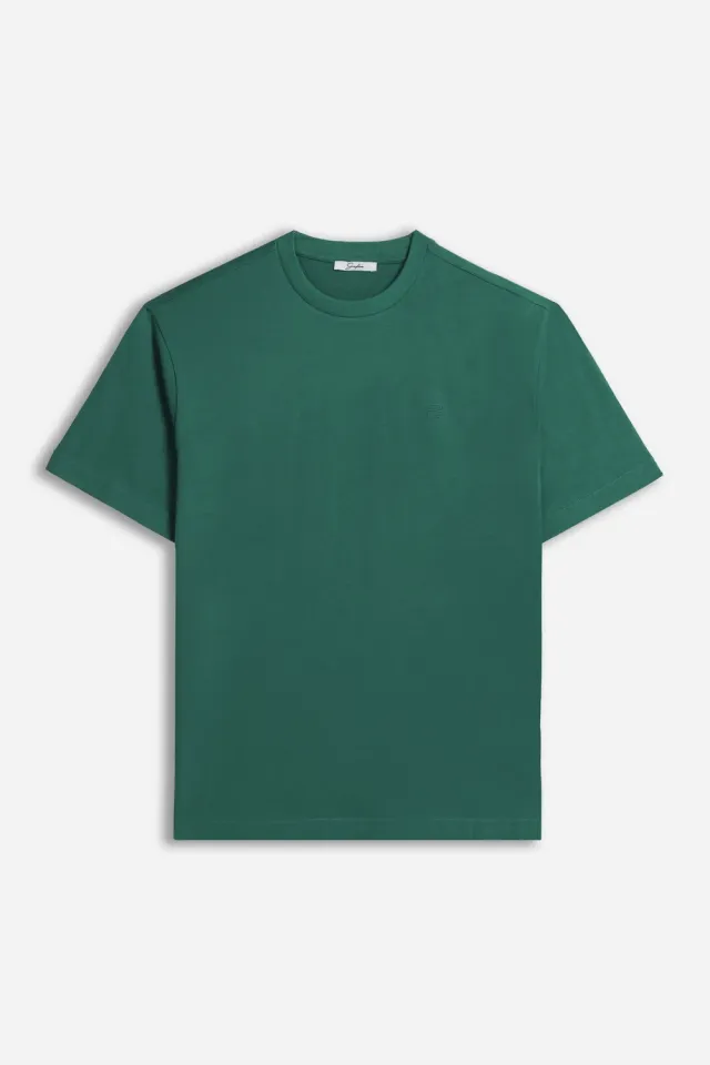 Sonny Bono t-shirt logo stampato verde bosco