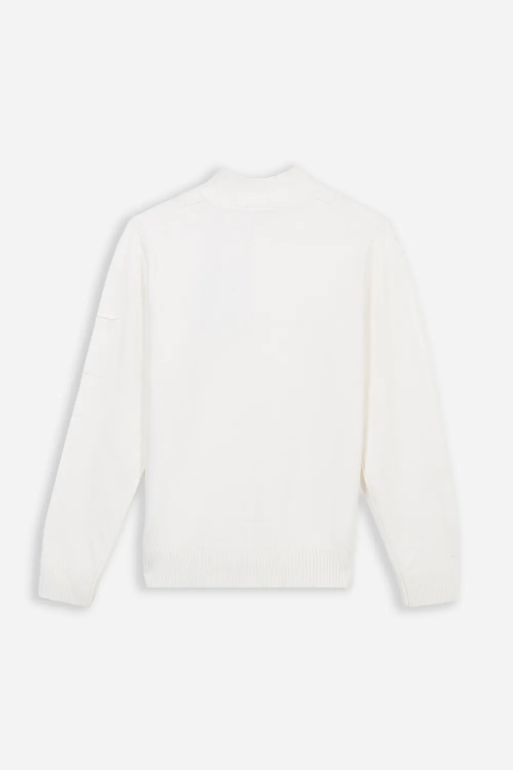 Sonny Bono Maglia Collo Bottoni Panna