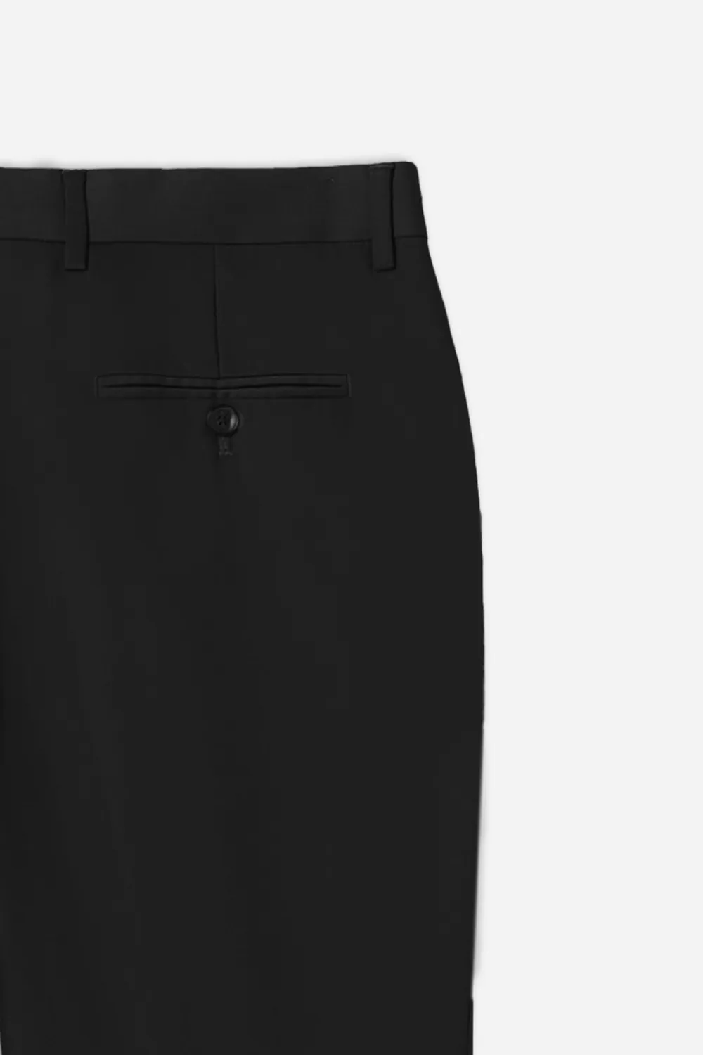 Sonny Bono Pantaloni da Abito Slim Fit Nero