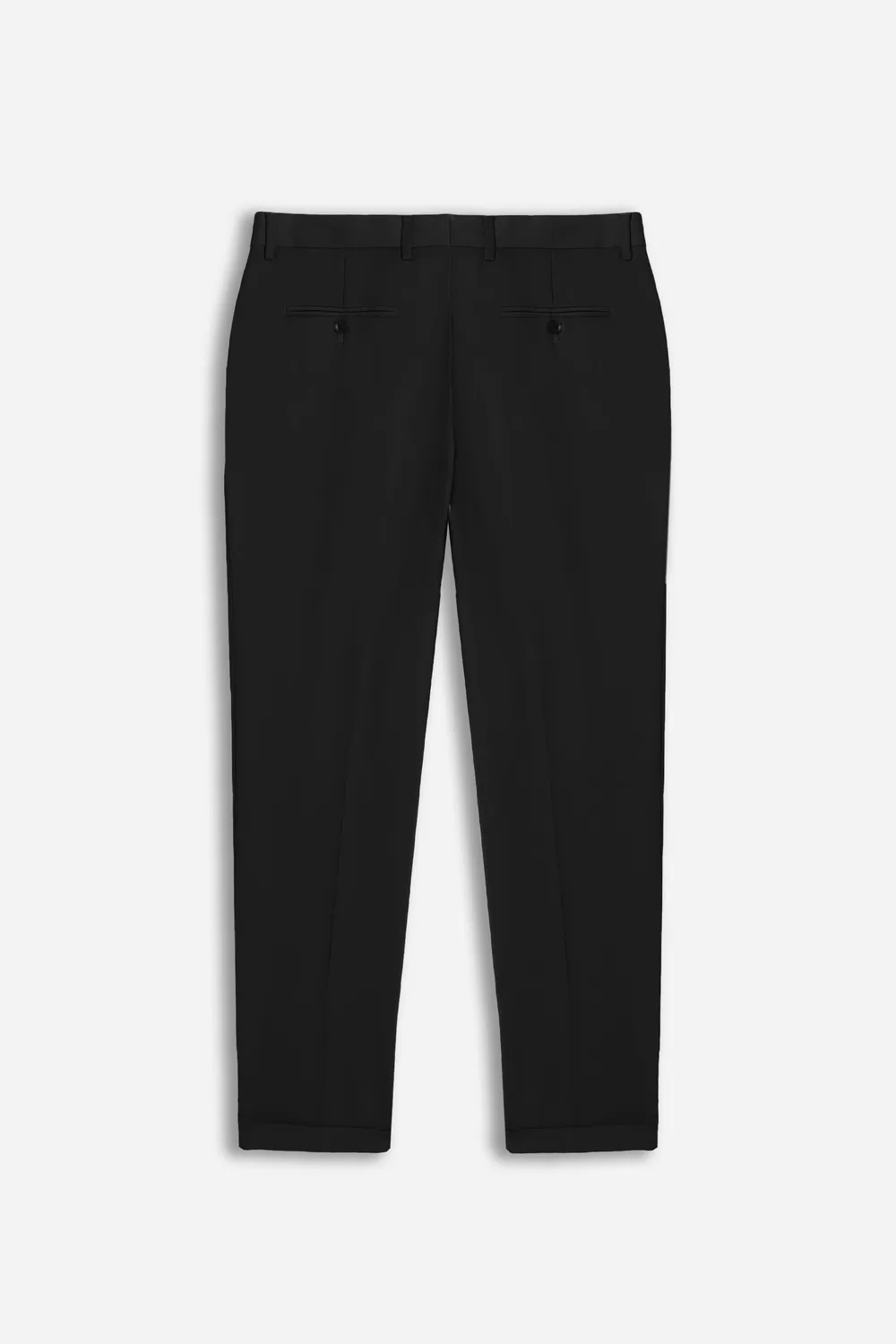 Sonny Bono Pantaloni da Abito Slim Fit Nero