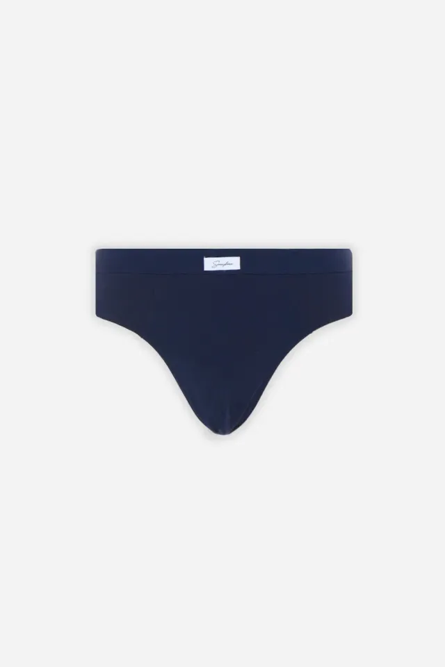 Sonny Bono Slip Tinta Unita Bleu slip blu