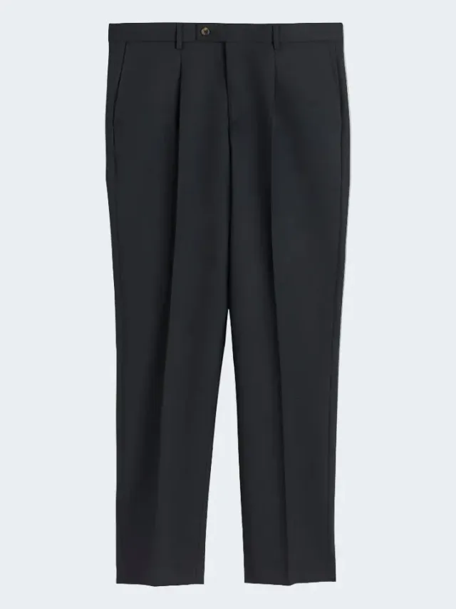 Sand Menswear 2610 Mark N pantalone blu micro-quadro stretch