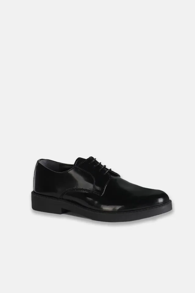 Sonny Bono Derby Liscio scarpa stringata nero