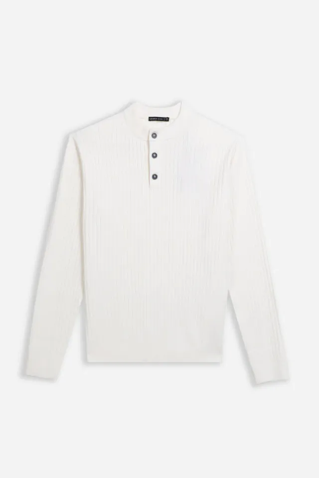 Sonny Bono maglia serafino coste panna