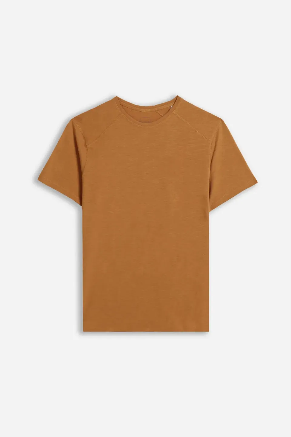 Sonny Bono Basic Slub t-shirt cognac girocollo