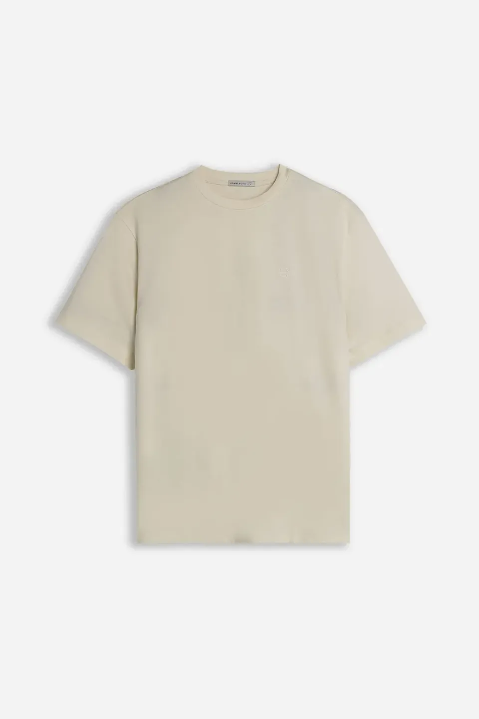 Sonny Bono HA 08209TS 126 T-Shirt Girocollo Beige Cotone