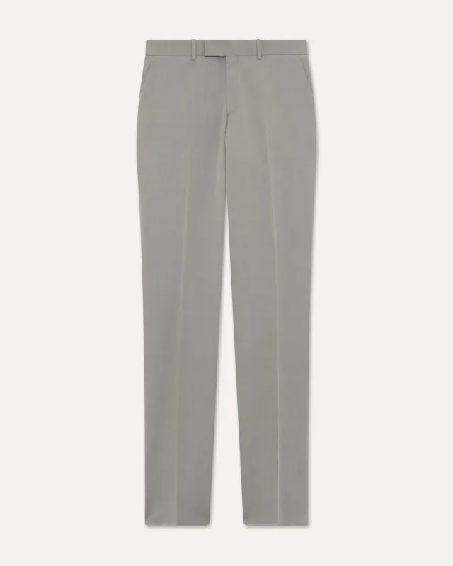 Lardini pantalone grigio cotone seta senza pieghe