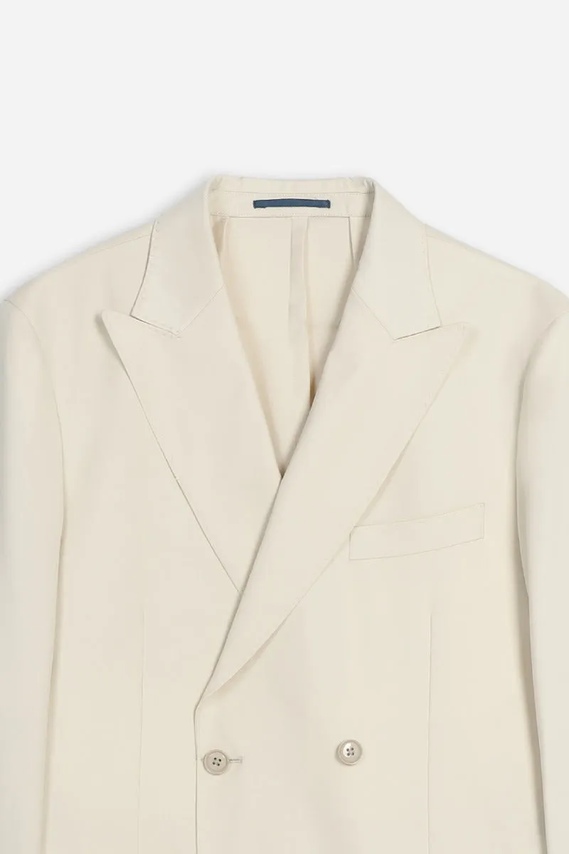 Sonny Bono Giacca Doppio Petto beige chiaro
