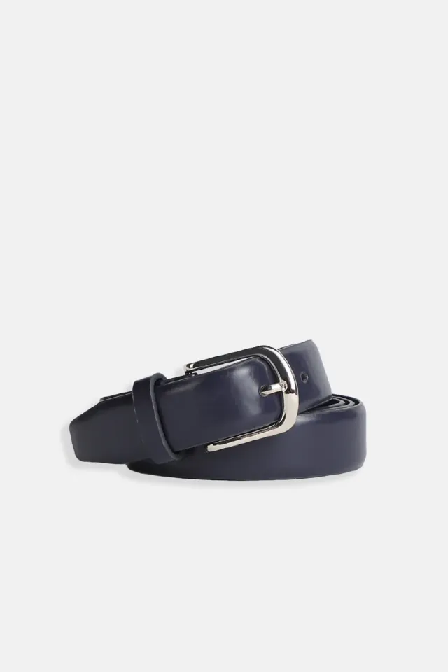 Sonny Bono Classic Effetto Pelle Cintura Blu
