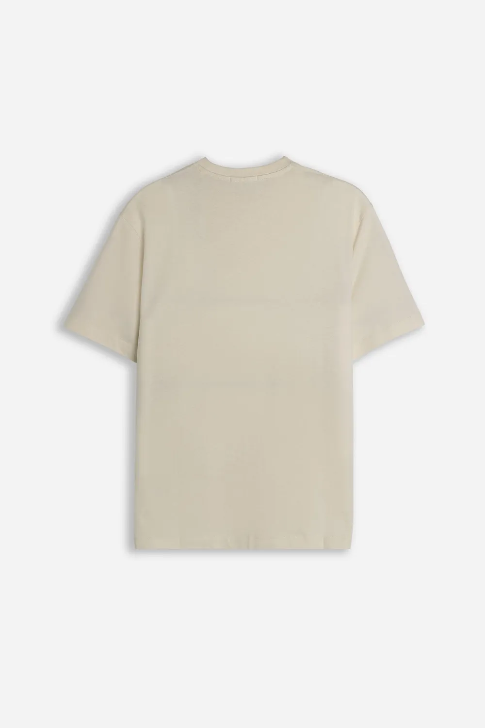 Sonny Bono HA 08209TS 126 T-Shirt Girocollo Beige Cotone
