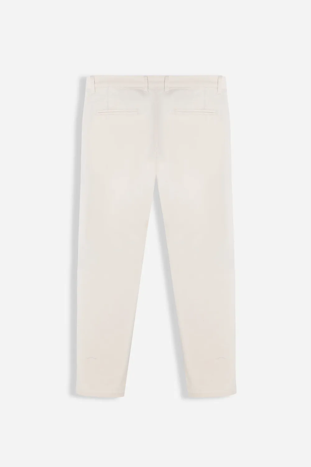 Sonny Bono Basic pantalone chino gesso elasticizzato