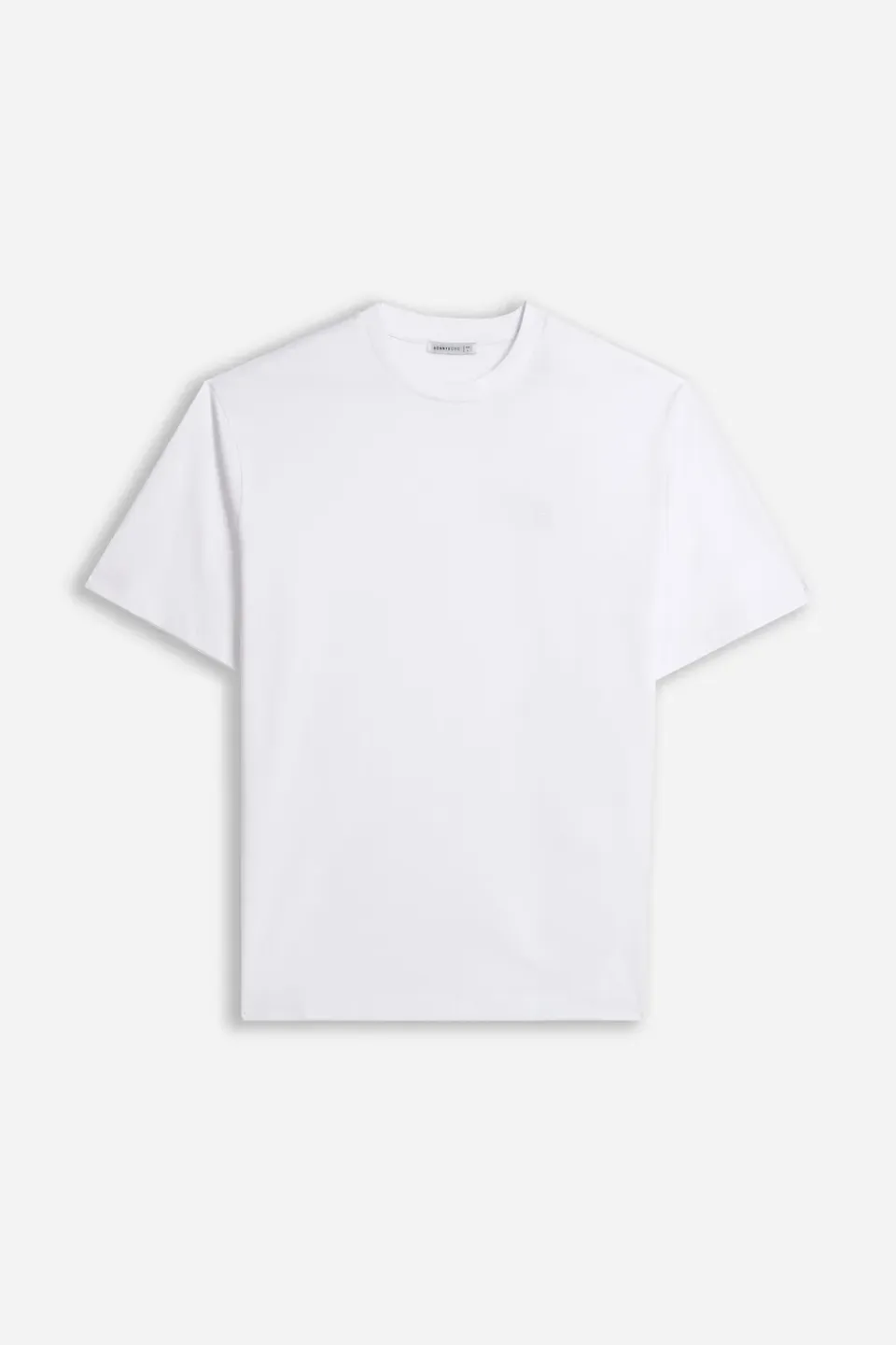 Sonny Bono T-Shirt Girocollo Basic Dettaglio Bianco t-shirt cotone
