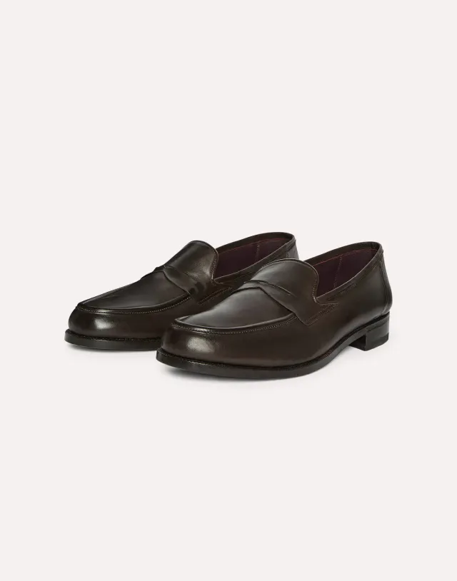 Lardini Mocassino College Marrone Vitello Cuoio