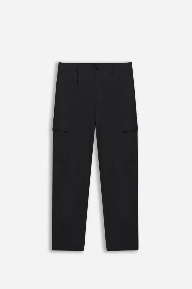 Sonny Bono pantalone tasconi elastico vita nero jogger