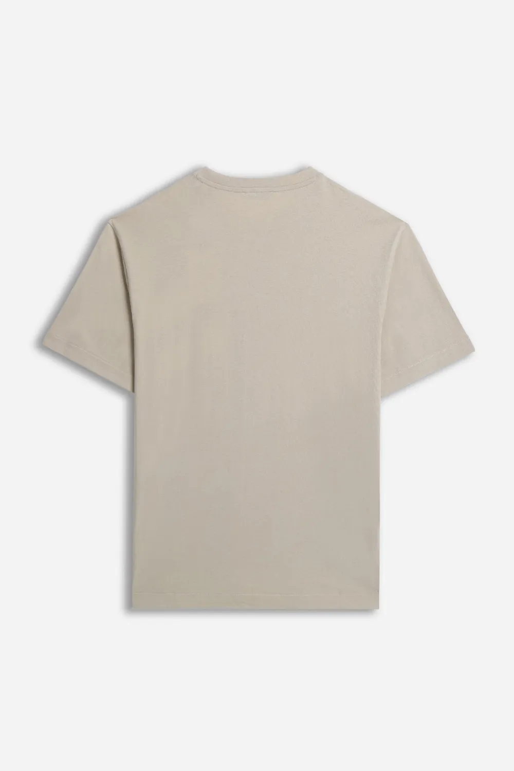 Sonny Bono t-shirt beige cotone logo stampato