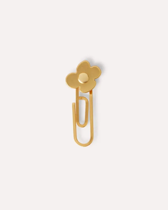 Lardini pin fiore ottone oro per giacca