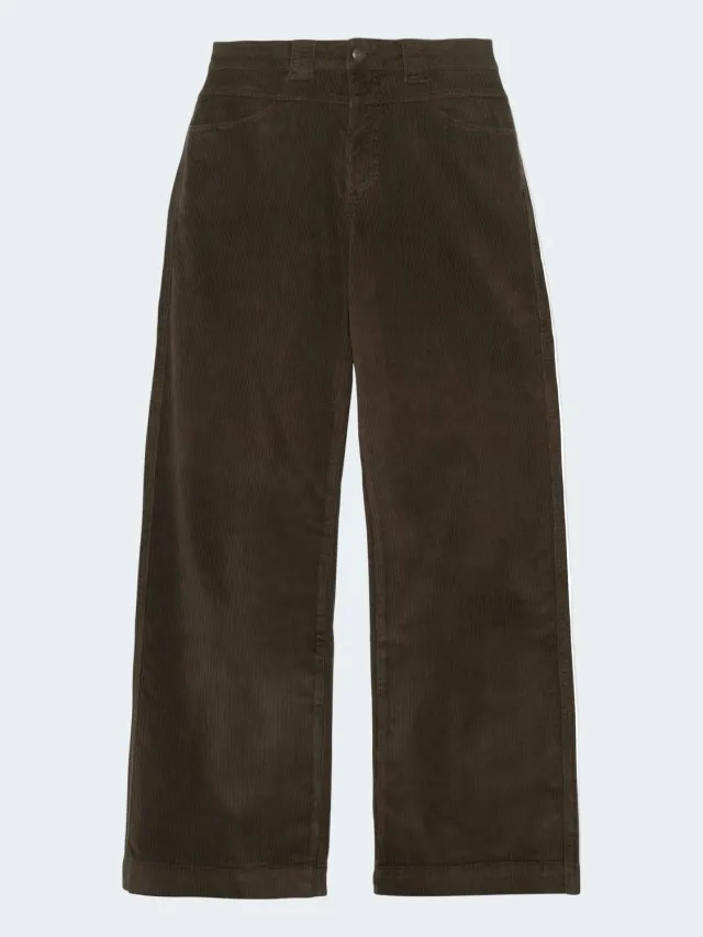 Sand Menswear 0778 Finula pantaloni velluto marrone scuro
