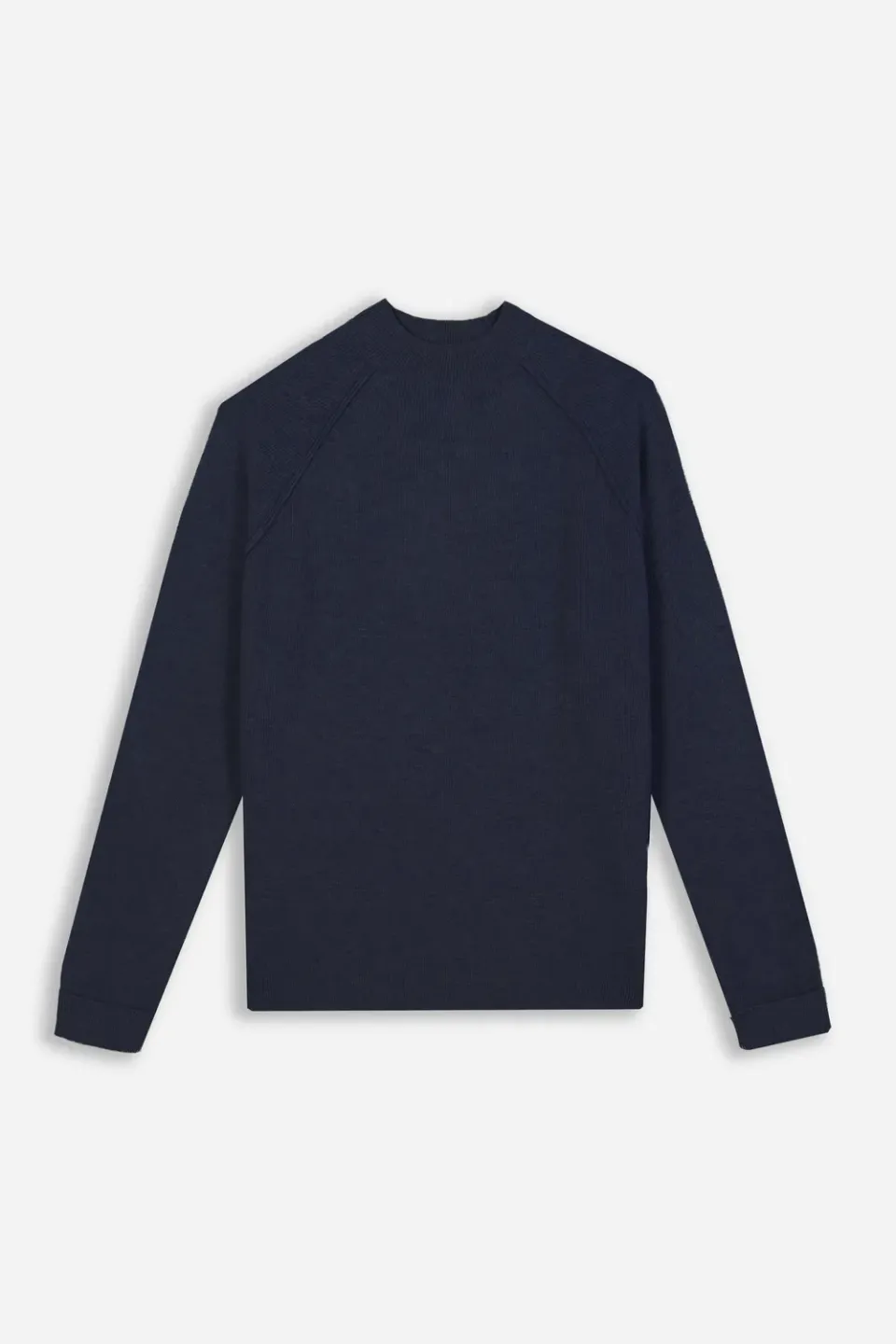 Sonny Bono Maglia Mezzo Collo Bleu a Costine