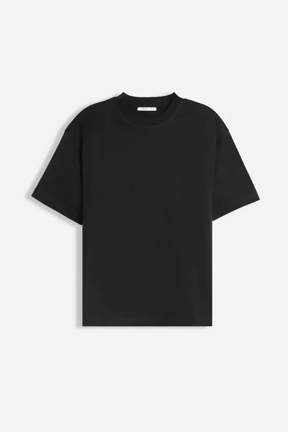 Sonny Bono t-shirt girocollo cotone mercerizzato nero