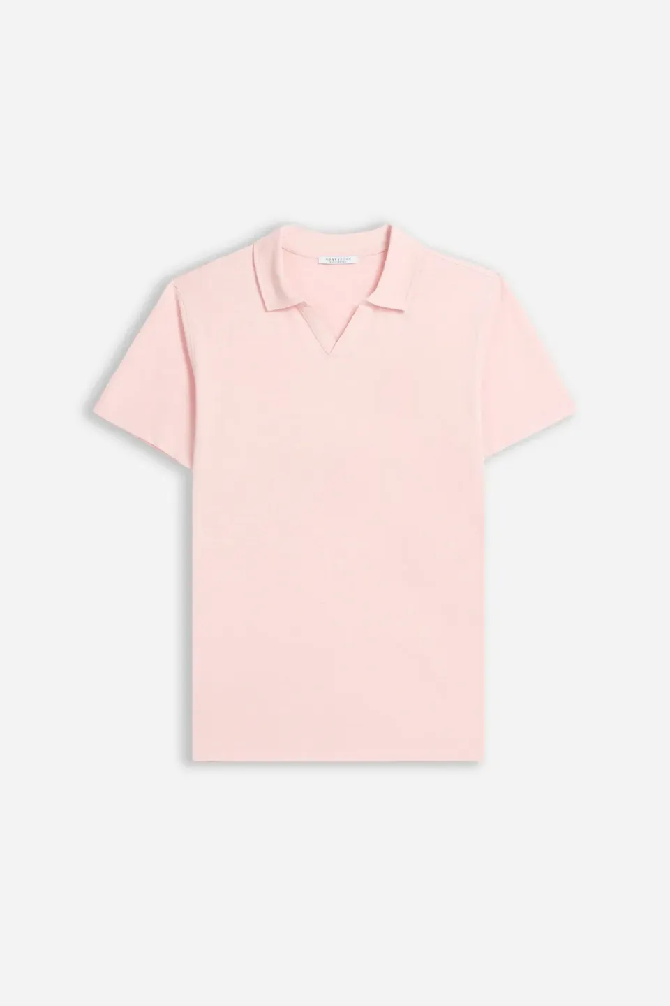 Sonny Bono polo slub collo derby rosa 100% cotone