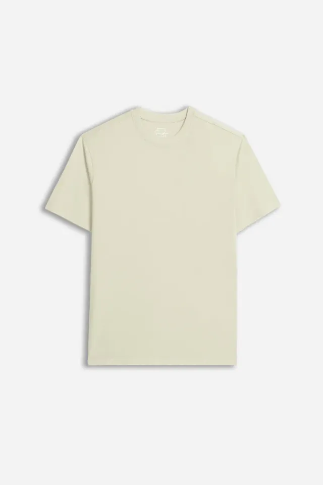 Sonny Bono Basic t-shirt girocollo beige chiaro