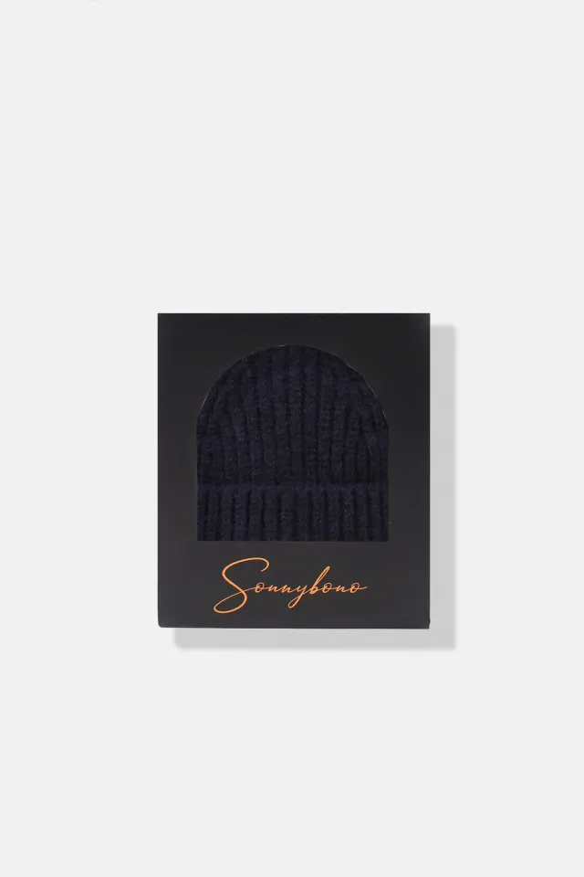 Sonny Bono cappello bleu in scatola regalo