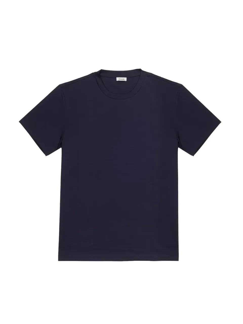 Paoloni T-shirt jersey di cotone blu