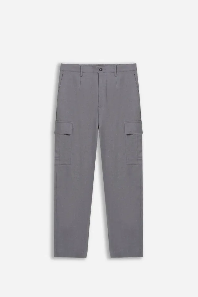 Sonny Bono Pantalone Tasconi Elastico grigio medio