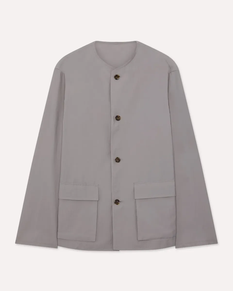 Lardini Capsule giacca grigia seersucker 4 bottoni