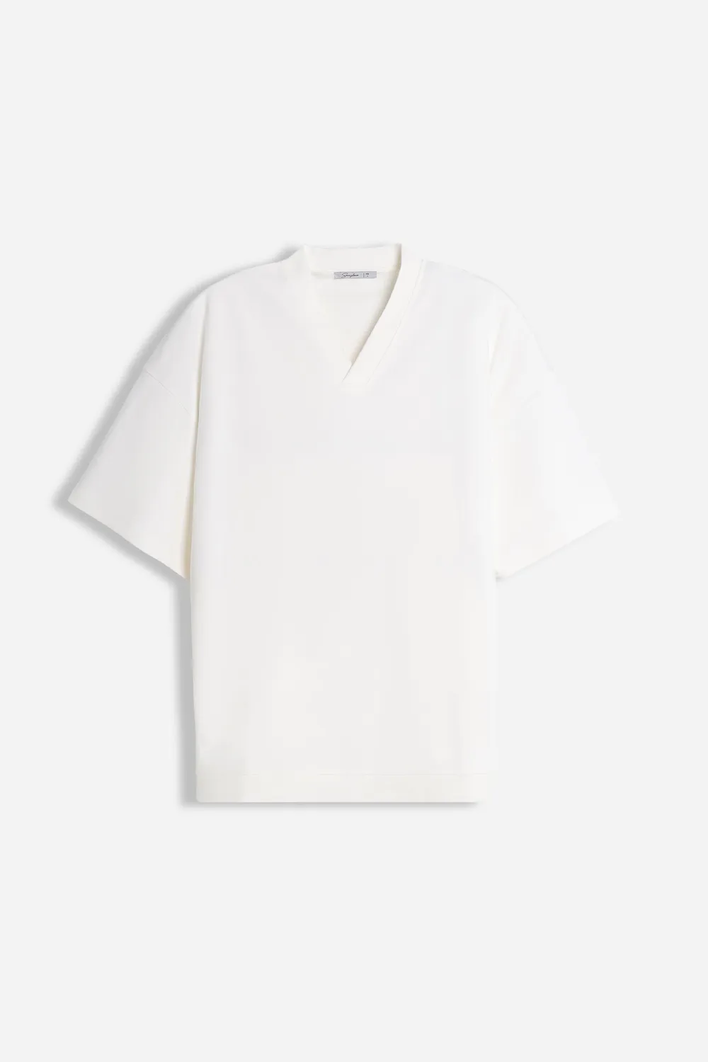 Sonny Bono Over Fit t-shirt gesso scollo a V ampia
