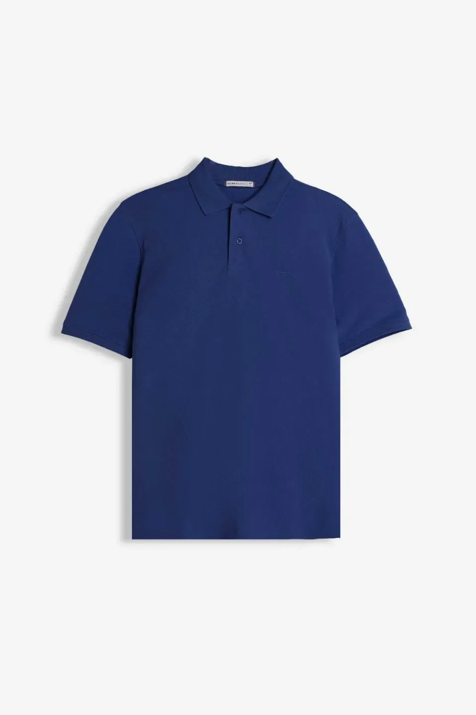 Sonny Bono Polo Piquet Basic Royal tinta unita logo