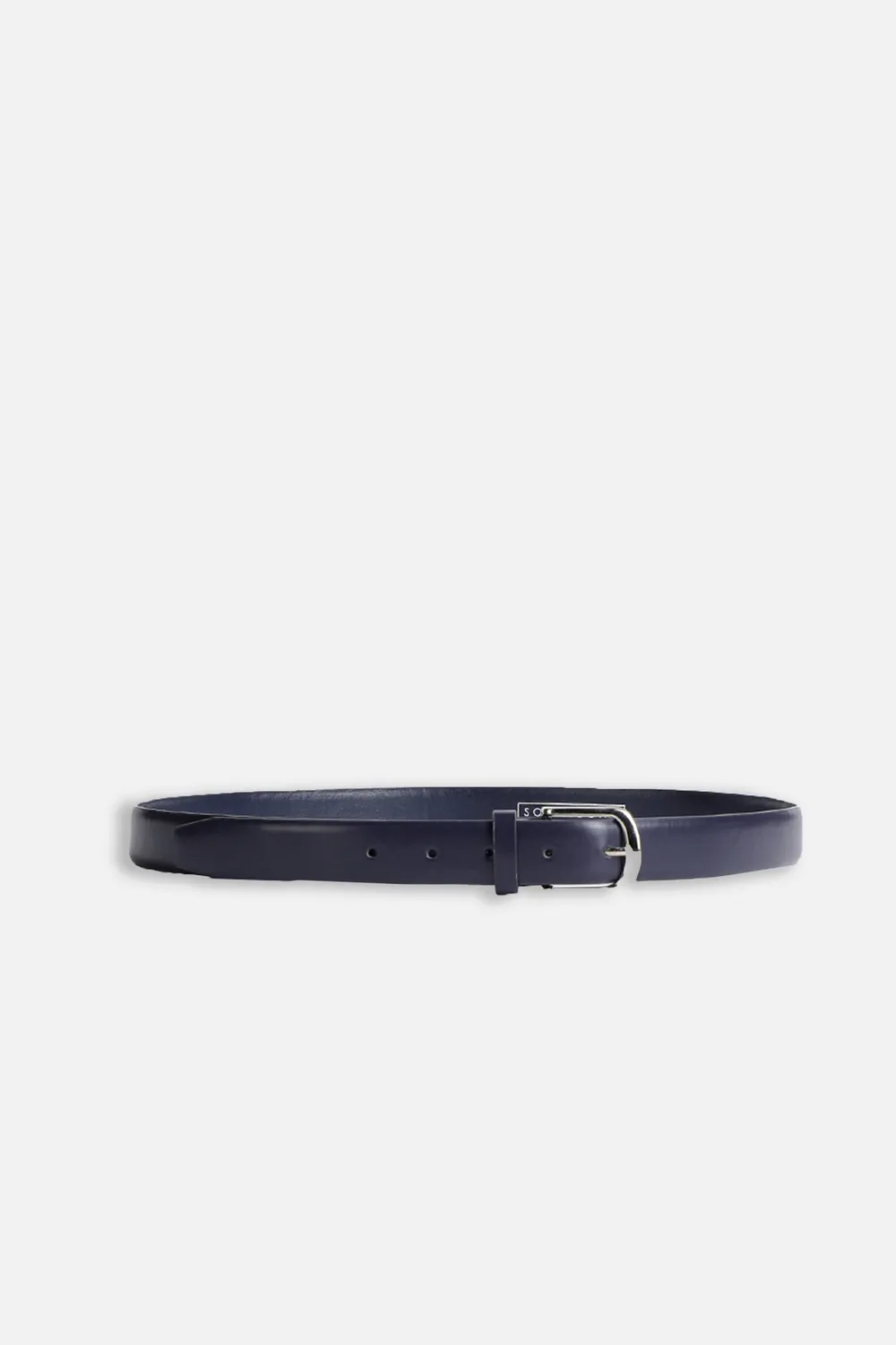 Sonny Bono Cintura Classic Effetto Pelle Bleu