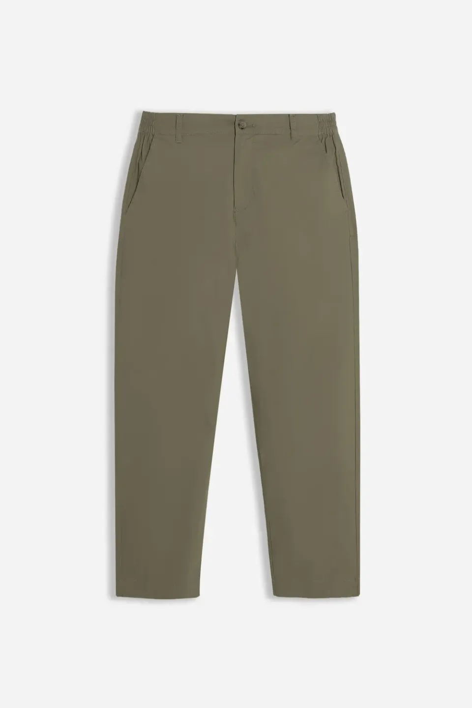 Sonny Bono Pantalone Twill Elastico Verde Militare