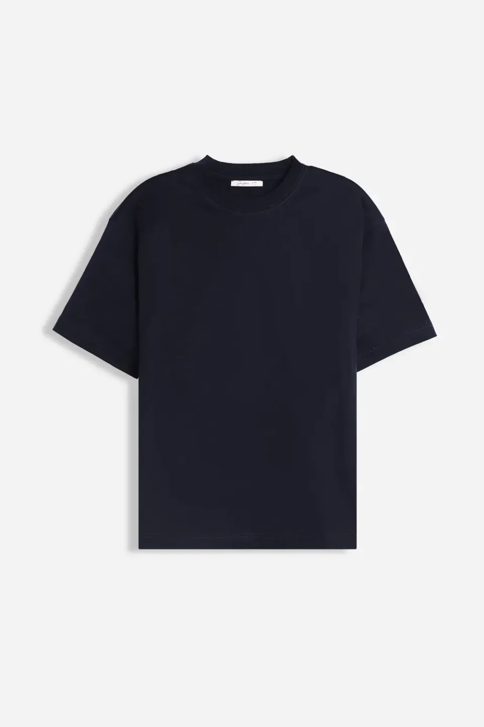 Sonny Bono T-Shirt Girocollo Cotone Mercerizzato bleu