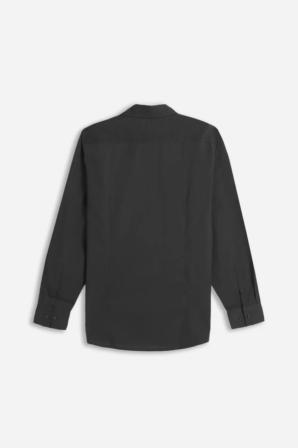 Sonny Bono Basic camicia stretch nero 97% cotone