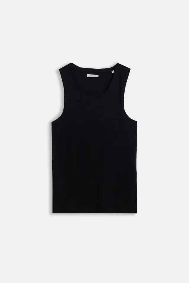 Sonny Bono Coste t-shirt smanicata nero cotone