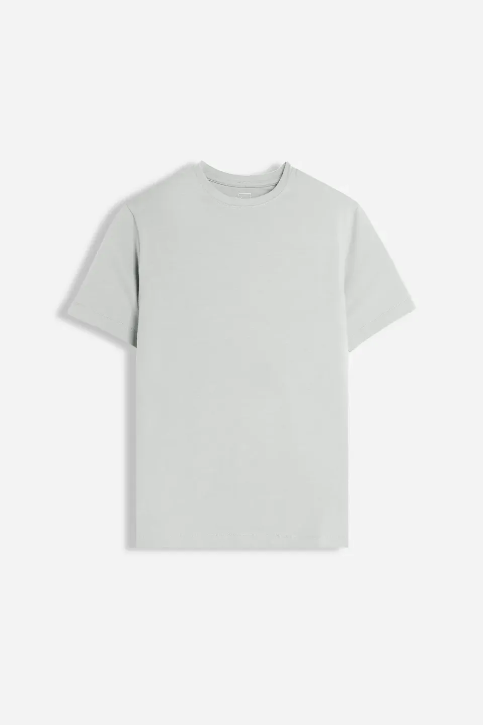 Sonny Bono t-shirt girocollo grigio stretch basic