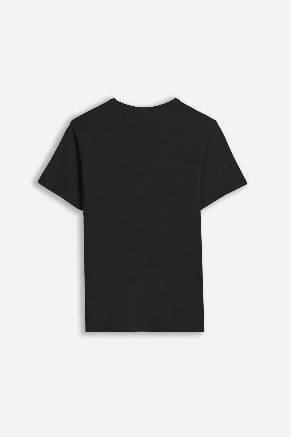 Sonny Bono Basic Slub Girocollo T-Shirt Nero