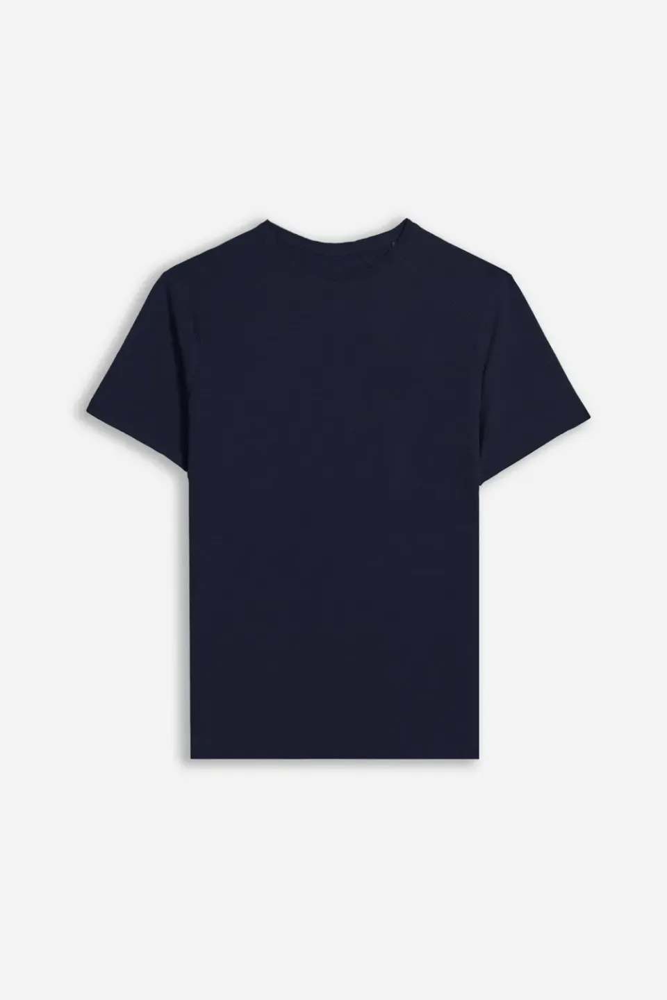 Sonny Bono t-shirt girocollo slub bleu traspirante