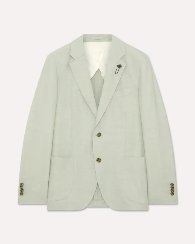 Lardini Iconic Giacca Salvia Effetto 3D Uomo